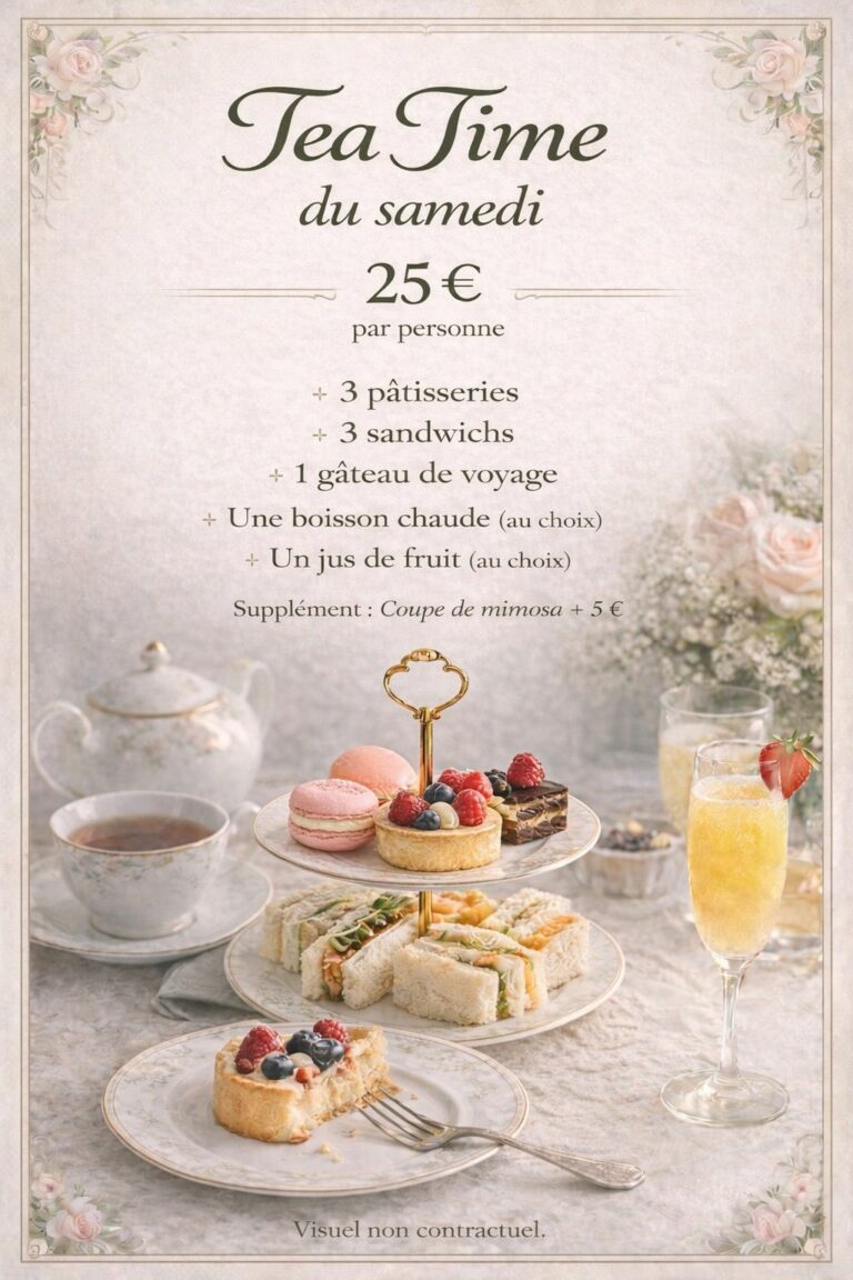Tea time du samedi